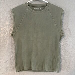 Abercrombie & Fitch Sage Green Top